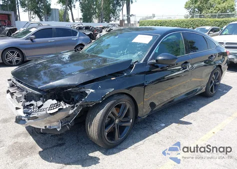 2018 Honda Accord Sport из США, поврежденный, VIN 1HGCV1F34JA039239